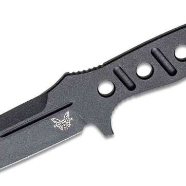 benchmade 375bk 1 shane sibert adamas fixed blade knife 42 cruwear cobalt 1