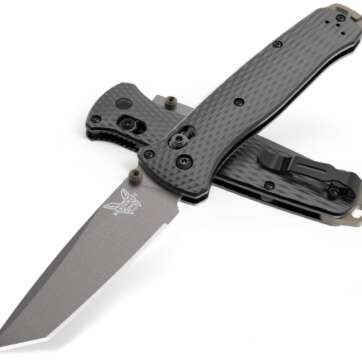 benchmade 537gy 03 bailout axis folding knife 338 cpm m4 tungsten gray