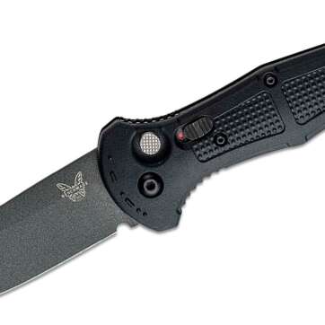 benchmade 9070bk claymore auto folding knife 36 cpm d2 cobalt black drop