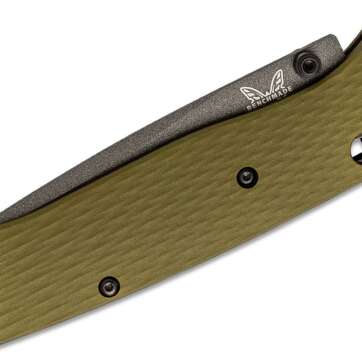 benchmade bailout axis folding knife 338 cpm m4 gray cerakote tanto plain