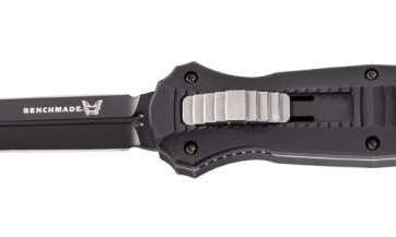 benchmade infidel dagger otf automatic knife 395 black 3300bk buy