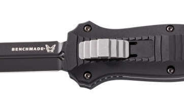 benchmade mini infidel otf automatic knife 310 black 3350bk buy