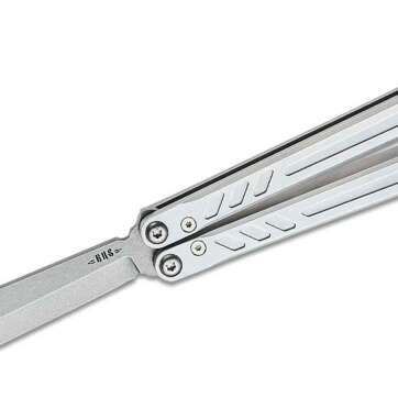 brs bladerunners systems barebones balisong butterfly knife 45 154cm 1