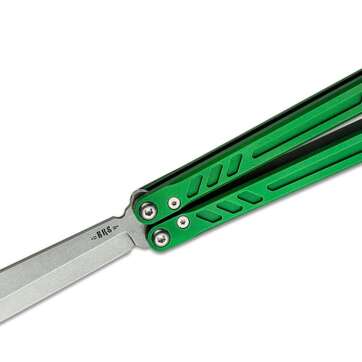 brs bladerunners systems barebones balisong butterfly knife 45 154cm 2