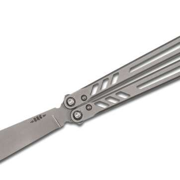 brs bladerunners systems barebones balisong butterfly knife clip point