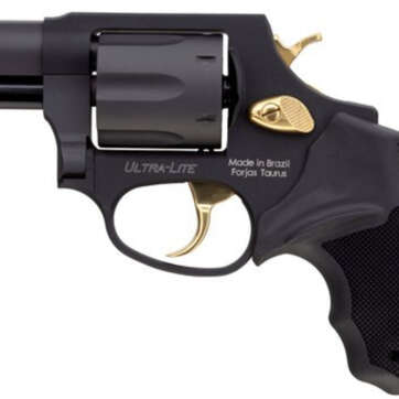 buy taurus 856 38 special 2 barrel black rubber grip gold accents 6rd