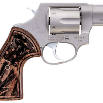 buy taurus 856 38 special p 2 barrel stainless steel engraved usa flag