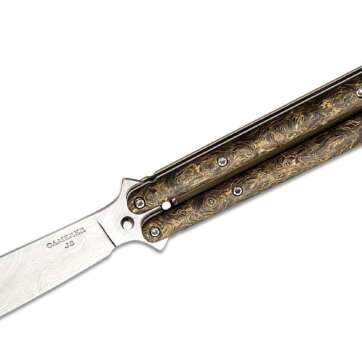 craig camerer custom balisong butterfly knife 4625 camerer 1080 15n20 1
