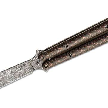 craig camerer custom balisong butterfly knife 4625 camerer 1080 15n20 2