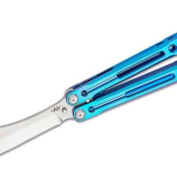 heibel knives invictus balisong 105 butterfly knife 475 rwl 34 stonewashed