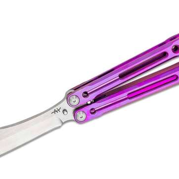 heibel knives invictus balisong 113 butterfly knife 475 rwl 34 stonewashed