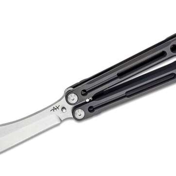 heibel knives invictus balisong 117 butterfly knife 475 rwl 34 stonewashed
