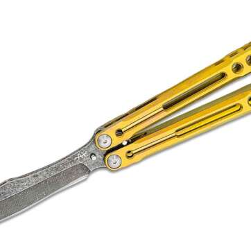 heibel knives invictus balisong 98 butterfly knife 475 rwl 34 acid washed