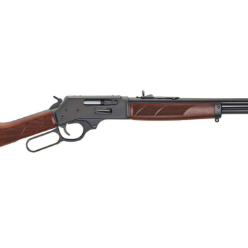 henry 30 30 win lever action side gate rifle with steel round barrel henry