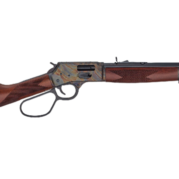 henry big boy 45 colt color case hardened lever action side gate carbine with