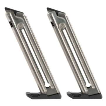 2 pack ruger mark iv 22 45 22lr 10 round magazine armory ammo