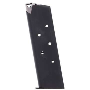 auto ordnance 1911 45 acp 7 round blued steel magazine with non removable
