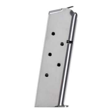 auto ordnance 1911 45acp stainless steel 7 round magazine armory ammo