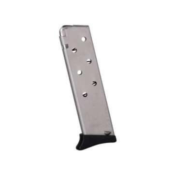 bersa thunder 380 380 acp 7 round nickle magazine with finger rest armory