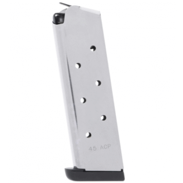 check mate 1911 45 acp 8 round hybrid magazine with removable base armory