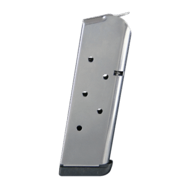 check mate 1911 sub compact 9mm 7 round stainless steel magazine armory ammo
