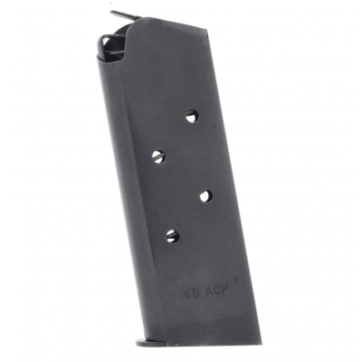 check mate para 1911 slim hawg sub compact 45 acp 6 round hybrid magazine