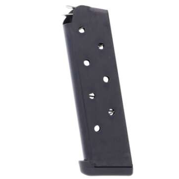 cmc products 1911 power mag 45 acp 8 round black oxide magazine armory ammo