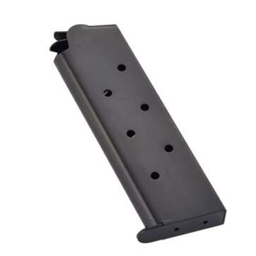 cmc products match grade 1911 compact 9mm 8 round black oxide magazine