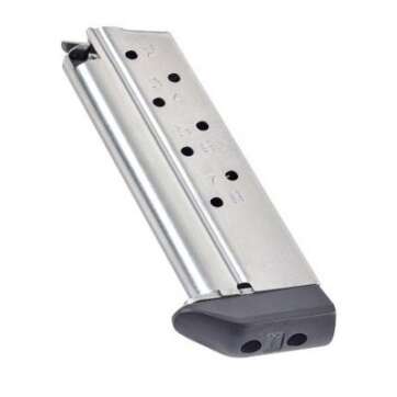 cmc products match grade 1911 compact 9mm 8 round black oxide magazine with