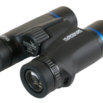 huskemaw blue diamond optics 10x42mm hd roof prism binoculars