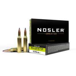 nosler ballistic tip hunting 243win 90gr bt 20rd 40050