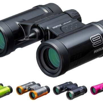 pentax ud 9 x 21mm black compact roof prism binoculars